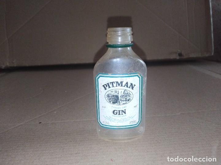 Coleccionismo de vinos y licores: botellin plastico ginebra pitman gin