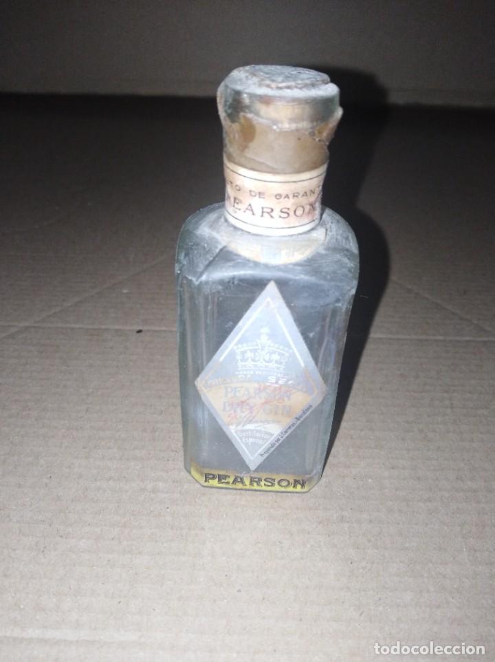 Coleccionismo de vinos y licores: botellin pearson dry gin ginebra