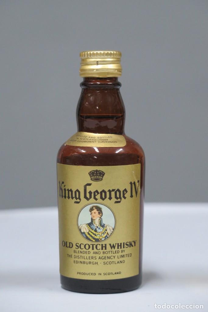Collection of wines and liquors: BOTELLIN KING GEORGE IV