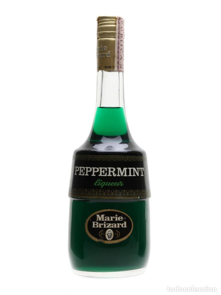 Coleccionismo de vinos y licores: Peppermint Marie Brizard / 70cl / 30% / precinto 4 PTAS, nueva