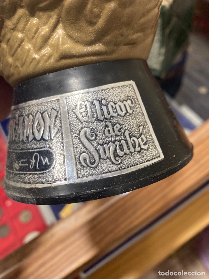 Coleccionismo de vinos y licores: Botella licor tutankamon - Foto 4