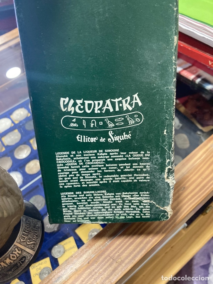 Coleccionismo de vinos y licores: Botella licor tutankamon - Foto 7