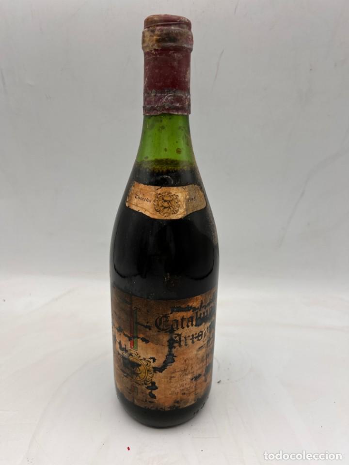 Sammlung von Weinen und Lik&ouml;ren: BOTELLA. VINO. CATALINA ARROYO. COSECHA 1985. VI&Ntilde;EDOS LA REDONDILLA. BADAJOZ. 75 CL. VER FOTOS