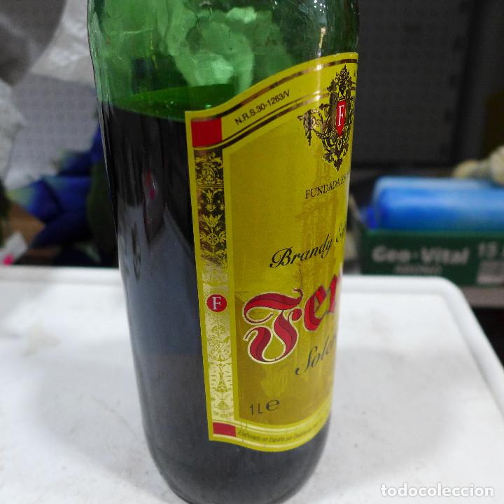 Coleccionismo de vinos y licores: BOTELLA DE BRANDY FERRI - Foto 3