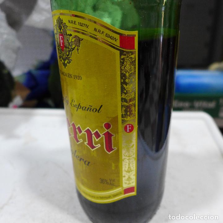 Coleccionismo de vinos y licores: BOTELLA DE BRANDY FERRI - Foto 6