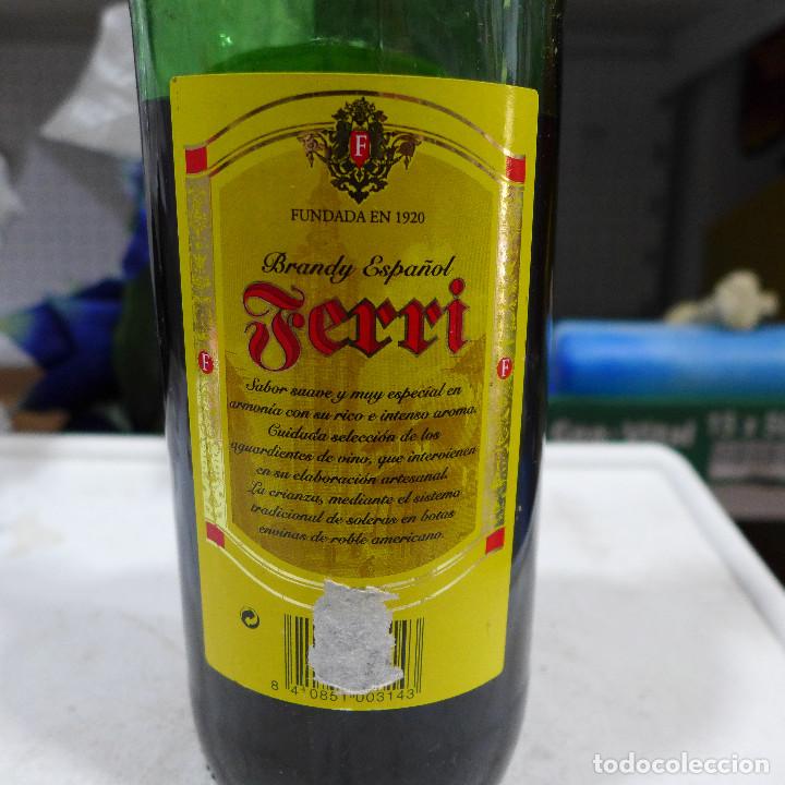 Coleccionismo de vinos y licores: BOTELLA DE BRANDY FERRI - Foto 8