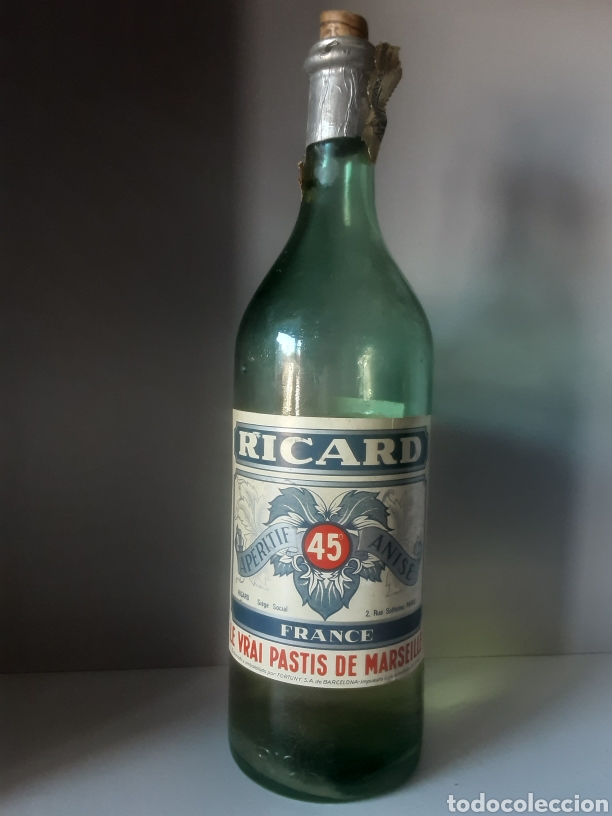 Coleccionismo de vinos y licores: Ricardo Aperitif anis&eacute; - Foto 1
