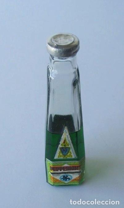 Coleccionismo de vinos y licores: BOTELLIN LICOR PEPPERMINT - DESTILERIAS MONSTERRAT