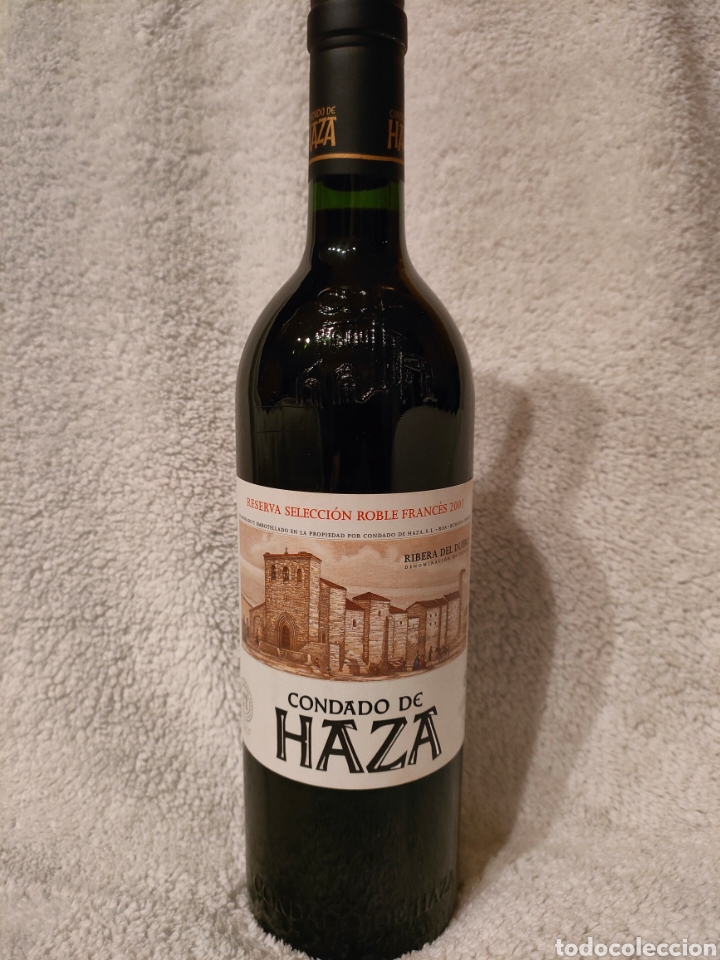 Sammlung von Weinen und Lik&ouml;ren: Botella vino CONDADO DE HAZA 2001 RESERVA (RIBERA DEL DUERO)