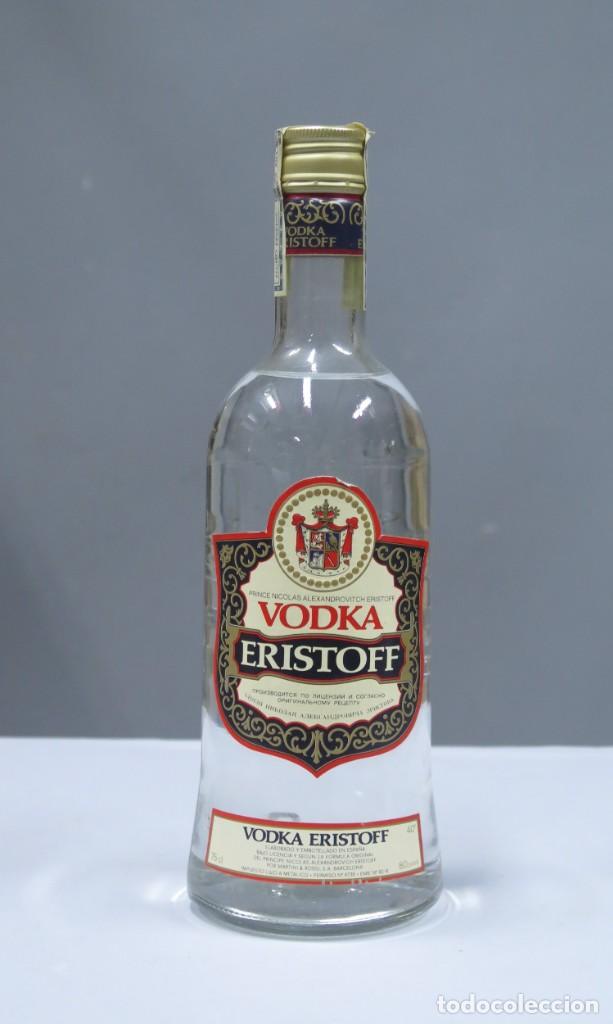 Coleccionismo de vinos y licores: BOTELLA. ERISTOFF. VODKA - Foto 1