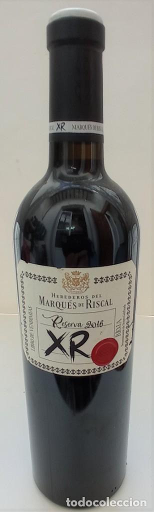 Coleccionismo de vinos y licores: BOTELLA DE RIOJA, MARQUEZ DE RISCAL, XR RECERVA 2016. VIN-462