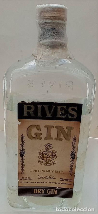Coleccionismo de vinos y licores: BOTELLA DE GINEBRA, RIVES. 2 LITROS. VIN-499