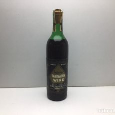 Coleccionismo de vinos y licores: ANTIGUA BOTELLA DE VINO TINTO - TARRAGONA WINE SUPERIOR - RENE BARBIER TARARGONA