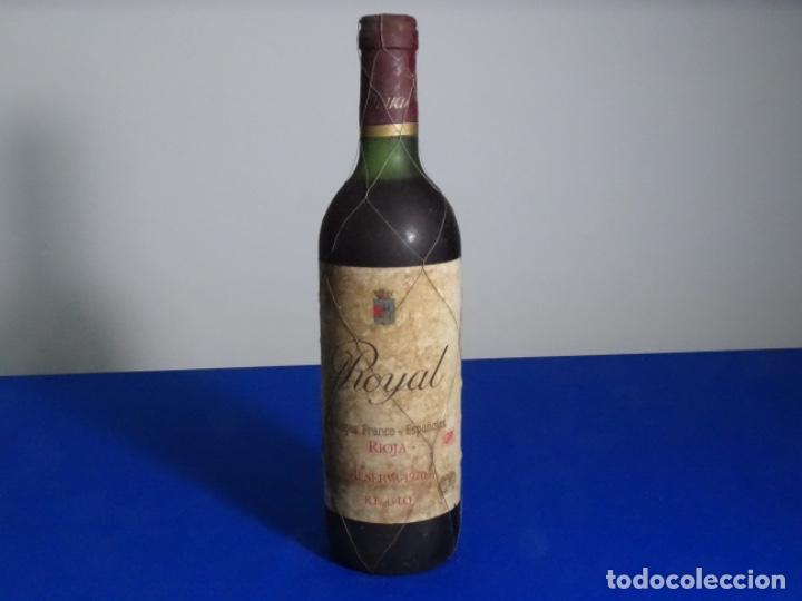 Collectionnisme de vins et liqueurs: VINO COLECCION ROYAL BODEGAS FRANCO RESERVA 1970 RIOJA.