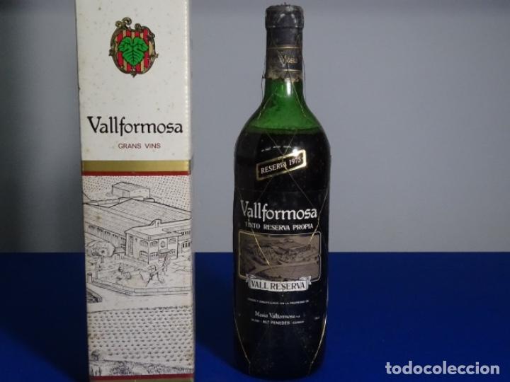 Collectionnisme de vins et liqueurs: VINO COLECCION. VALFORMOSA. VALL RESERVA 1975. NUMERADA.
