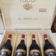 Coleccionismo de vinos y licores: 4 BOTTIGLIE BAROLO TABAI LIMITED EDITION. Lote 322475658