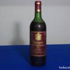 Coleccionismo de vinos y licores: MARQUES DE CÁCERES 1976. RIOJA CRIANZA.