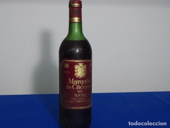 Collezionismo di vini e liquori: VINO RIOJA MARQUES DE CACERES CRIANZA 1976. COLECCI&Oacute;N.