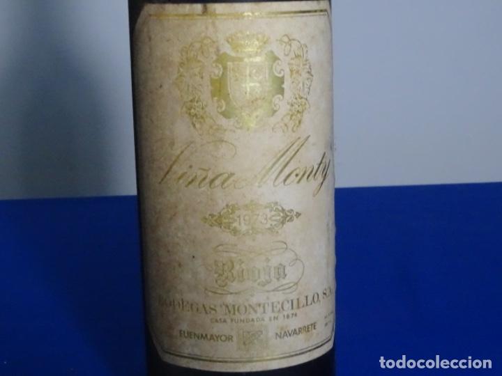 Colecionismo de vinhos e licores: VINO COLECCION VI&Ntilde;A MONTY RIOJA 1973 RESERVA.
