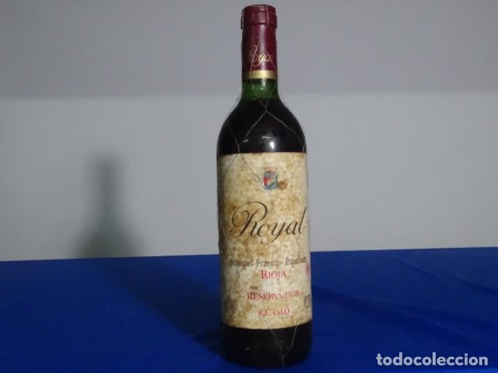 Collezionismo di vini e liquori: VINO COLECCI&Oacute;N. ROYAL BODEGAS FRANCO GRAN RESERVA 1970.