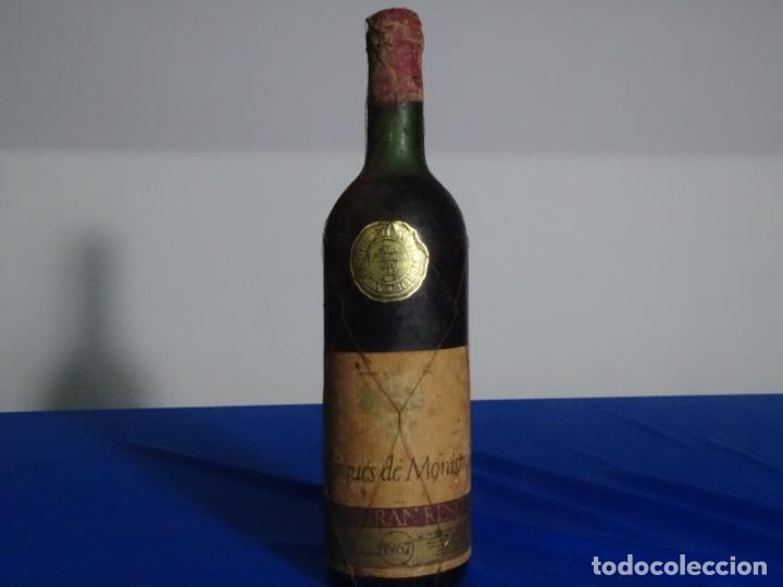 Collection of wines and liquors: VINO COLECCI&Oacute;N. MARQUES DE MONISTROL GRAN RESERVA 1967.