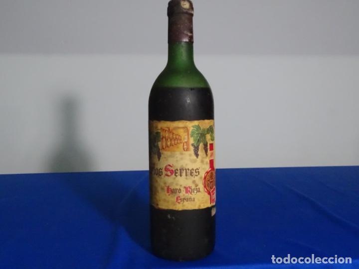 Collection of wines and liquors: VINO COLECCI&Oacute;N. RIOJA CARLOS SERRES FINO CLARETE EXTRA 5 A&Ntilde;O. A&Ntilde;OS 1970.