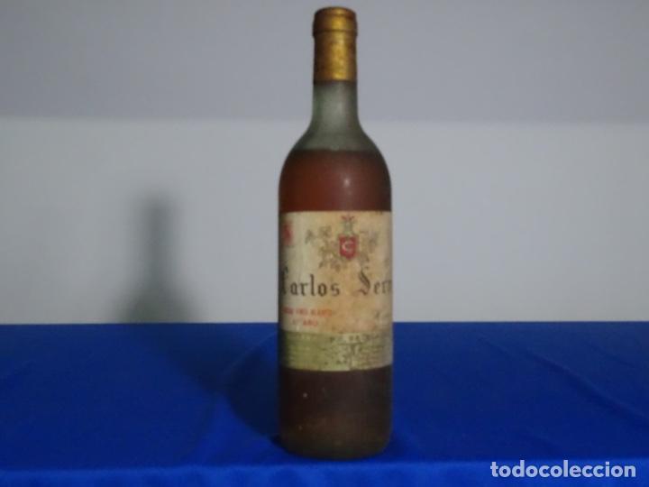 Collection of wines and liquors: VINO COLECCI&Oacute;N. RIOJA CARLOS SERRES FINO BLANCO 3 A&Ntilde;OS. A&Ntilde;OS 70.