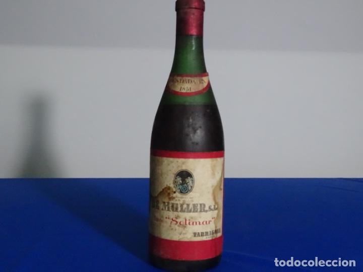 Coleccionismo de vinos y licores: VINO COLECCI&Oacute;N. VINO DE MULLER, S.A. TINTO SOLIMAR. TARRAGONA.