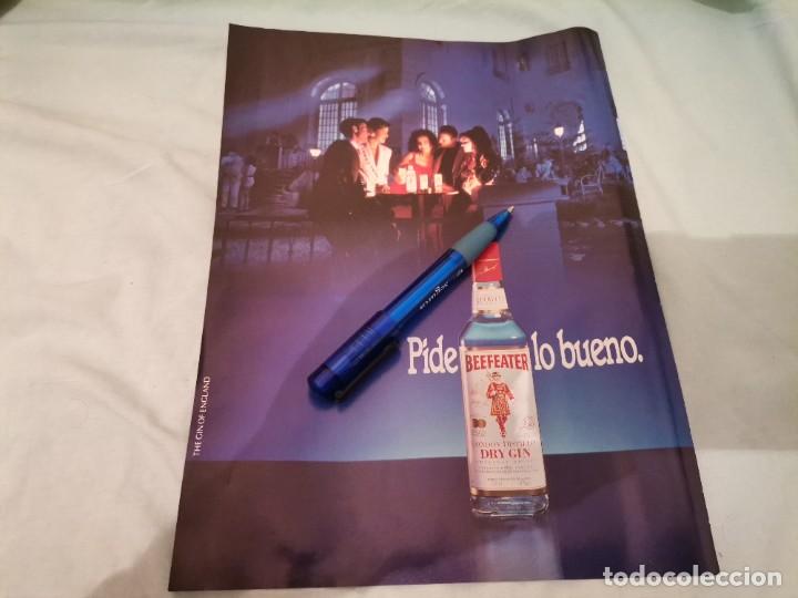 Coleccionismo de vinos y licores: GINEBRA BEEFEATER ANUNCIO PUBLICIDAD REVISTA 1992