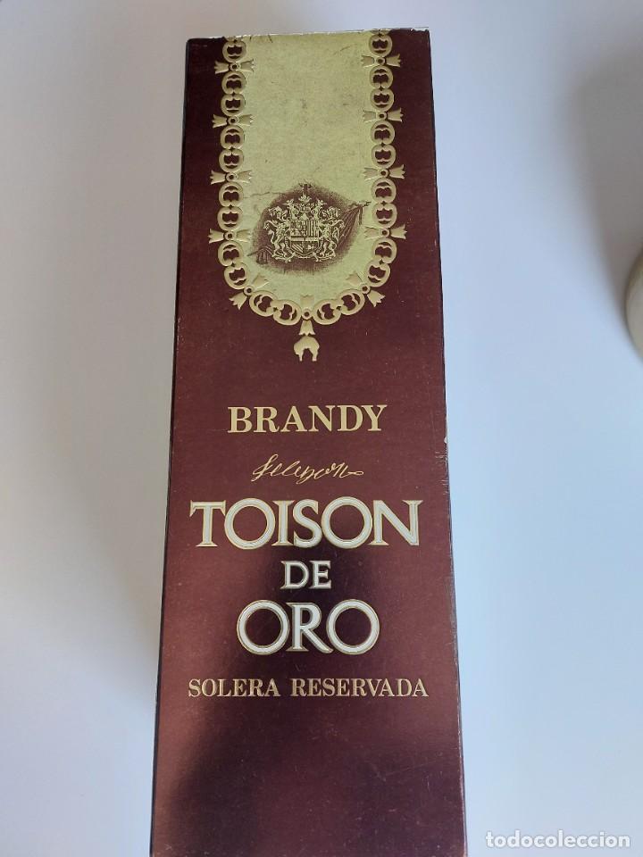 Coleccionismo de vinos y licores: Brandy Toison de Oro - Foto 5