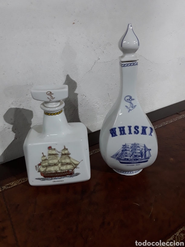 Coleccionismo de vinos y licores: Botellas cer&aacute;micas Guillen - Foto 3