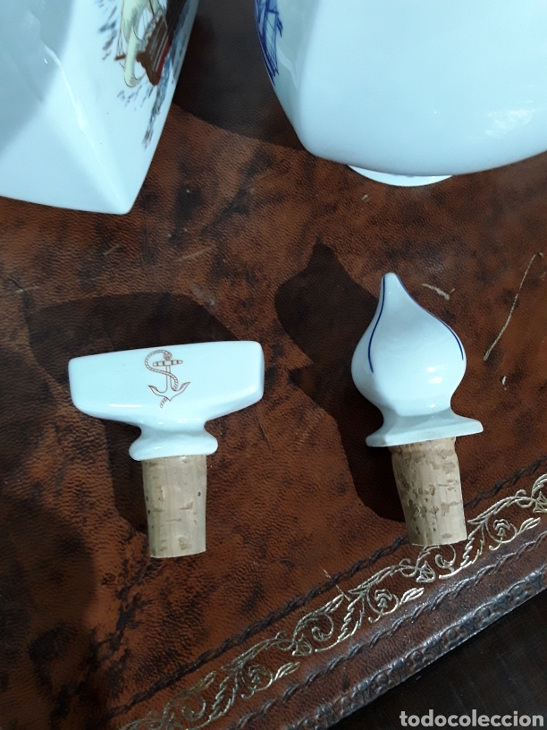 Coleccionismo de vinos y licores: Botellas cer&aacute;micas Guillen - Foto 5