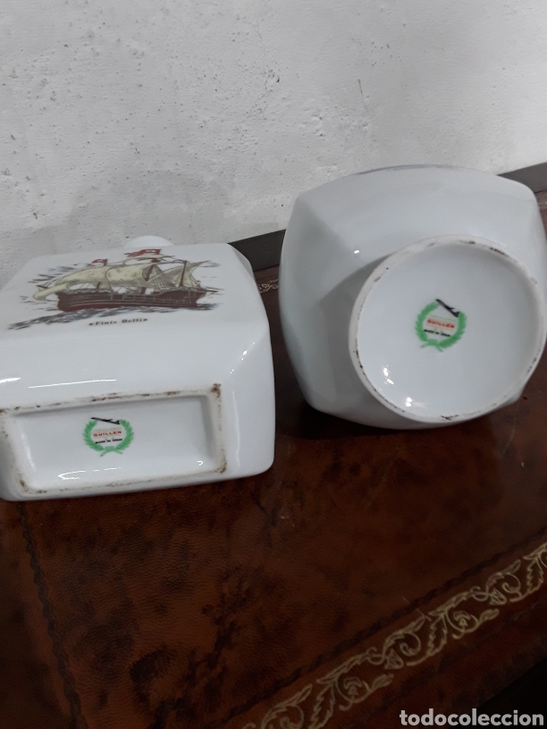 Coleccionismo de vinos y licores: Botellas cer&aacute;micas Guillen - Foto 6