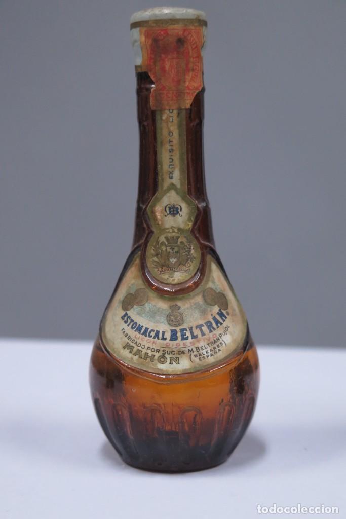 Collectionnisme de vins et liqueurs: BOTELLIN. Estomacal Beltr&aacute;n. M. Beltr&aacute;n Pujol