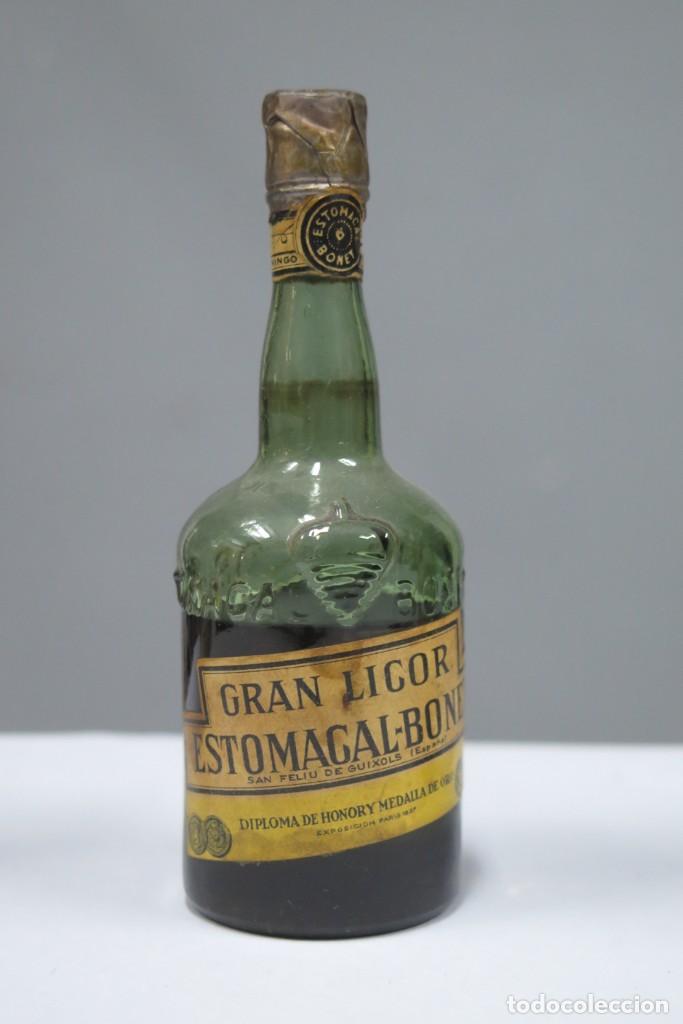 Coleccionismo de vinos y licores: BOTELLIN. GRAN LICOR. ESTOMACAL-BONET