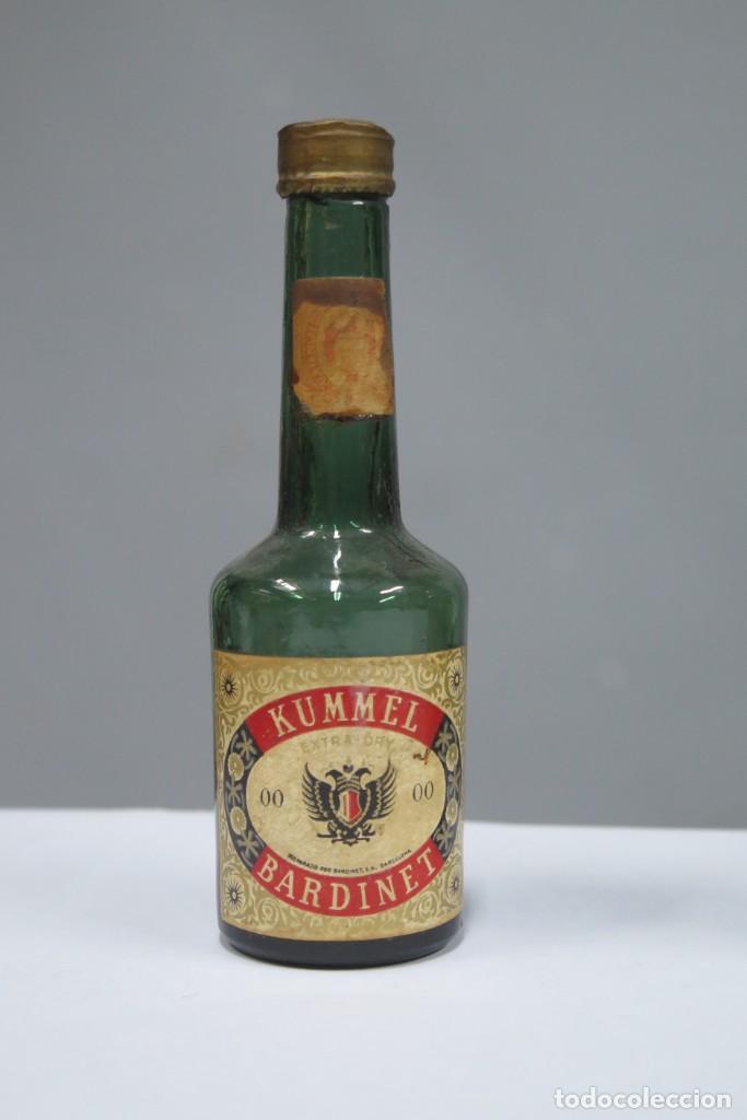 Coleccionismo de vinos y licores: BOTELLIN. KUMMEL. BARDINET - Foto 1