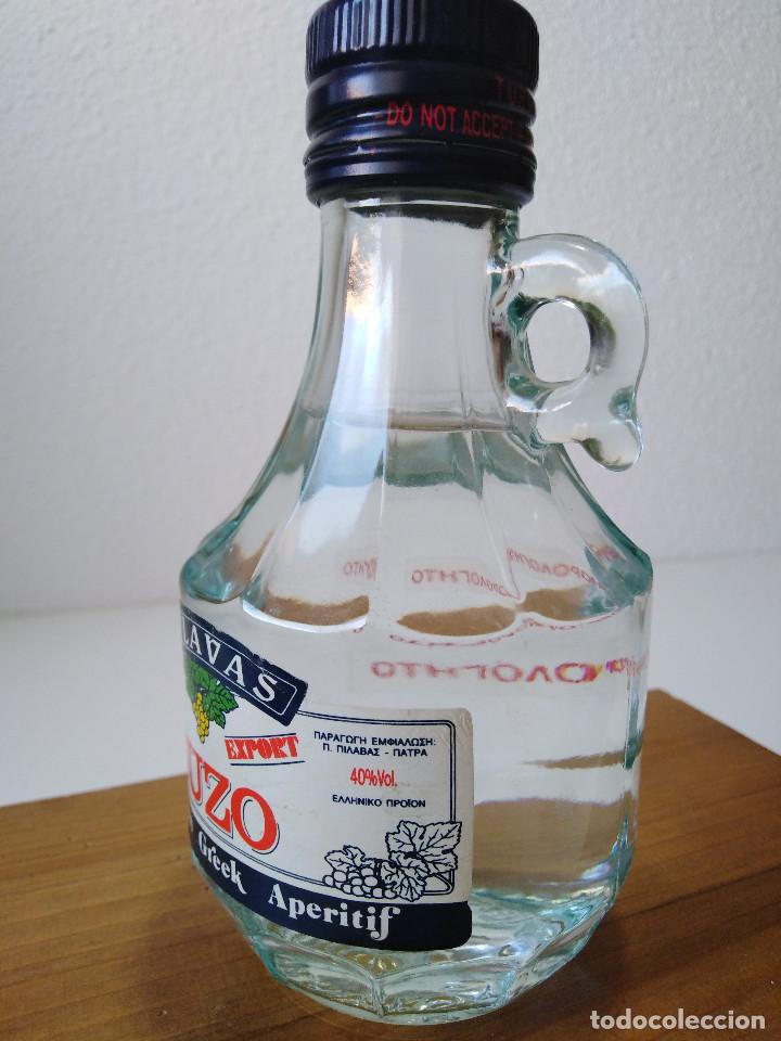 Coleccionismo de vinos y licores: Pilavas Ouzo 200ml - Foto 2