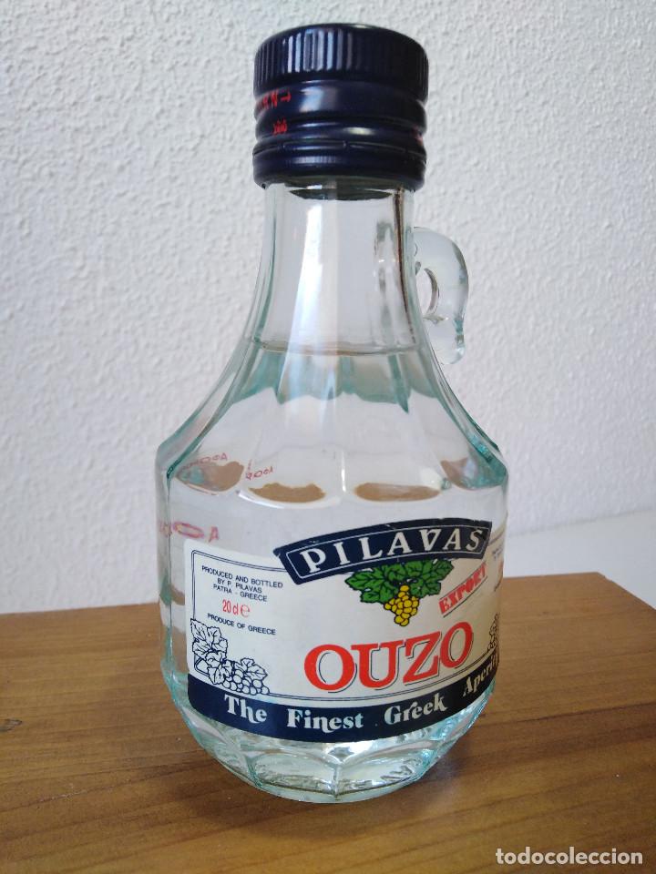 Coleccionismo de vinos y licores: Pilavas Ouzo 200ml - Foto 3