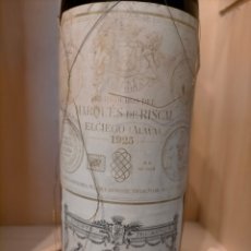 Coleccionismo de vinos y licores: RIOJA MARQUES DE RISCAL 1925. Lote 339023148