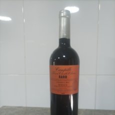 Coleccionismo de vinos y licores: CAMPILLO RARO RESERVA 2011. BOTELLA DE VINO. RIOJA.. Lote 340080543