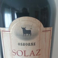 Coleccionismo de vinos y licores: BOTELLA OSBORNE SOLAZ 3 LITROS. Lote 345574303