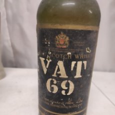 Coleccionismo de vinos y licores: BOTELLA DE WHISKY VAT 69 / 750 CL LLENA. Lote 345618193