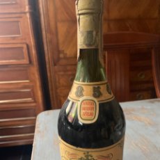 Coleccionismo de vinos y licores: ANTIGUA BOTELLA BRANDY COÑAC, VALDESPINO AÑEJO SOLERA 1850, IMPUESTO 80 CTS, DECADA 50. Lote 350596319