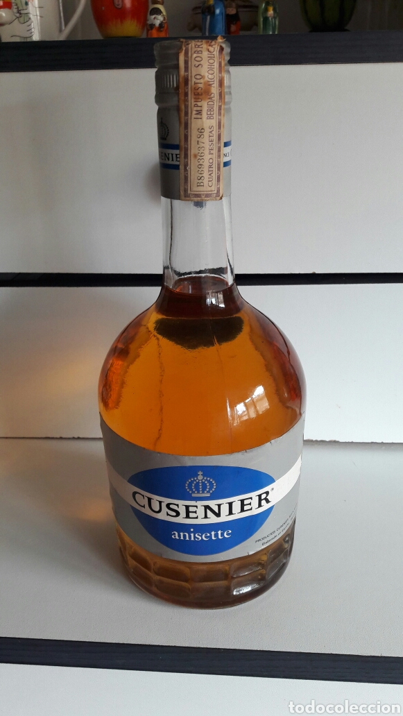 Coleccionismo de vinos y licores: Anisette cusenier precintada - Foto 1