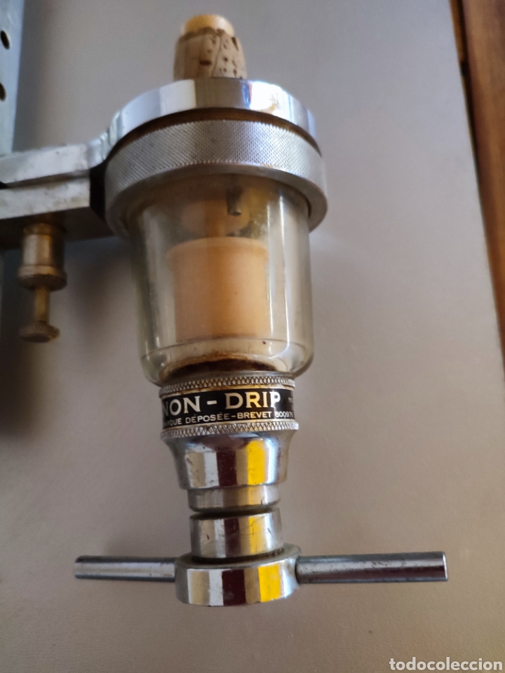 Coleccionismo de vinos y licores: Antiguo dispensador de licor gaskell & chambers non drip 50743