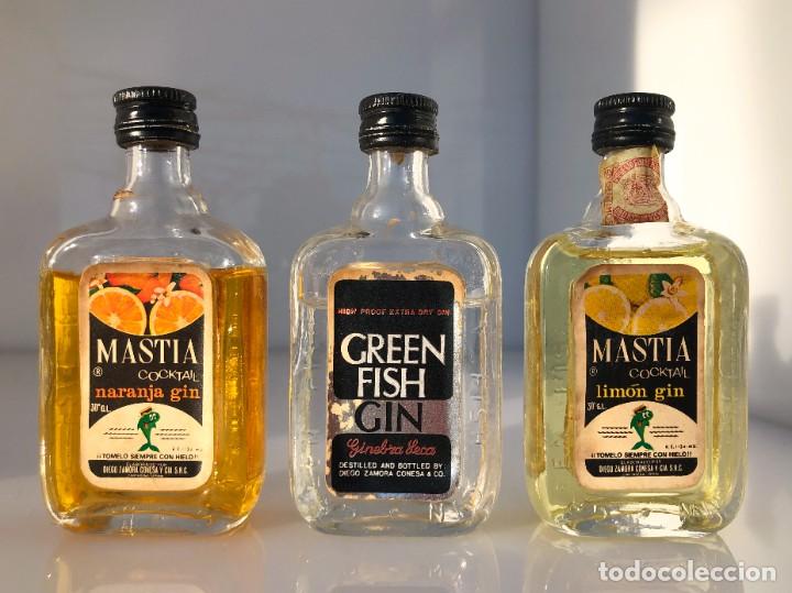 Coleccionismo de vinos y licores: Botellines de licor - Diego Zamora Conesa (destileria) - Precintados/Evaporados