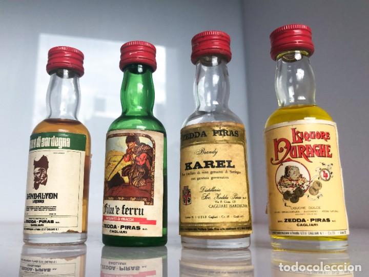 Coleccionismo de vinos y licores: Botellines de licor - Zedda Piras (destiler&iacute;a) - Precintados
