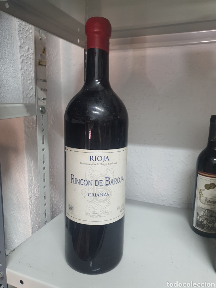 Collection of wines and liquors: botella de 3 litros el rincon de baroja crianza