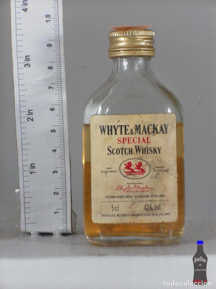 Coleccionismo de vinos y licores: BOTELLITA BOTELLIN WHISKY WHITE & MACKAY SPECIAL SCOTLAND JUSTO DESVERN