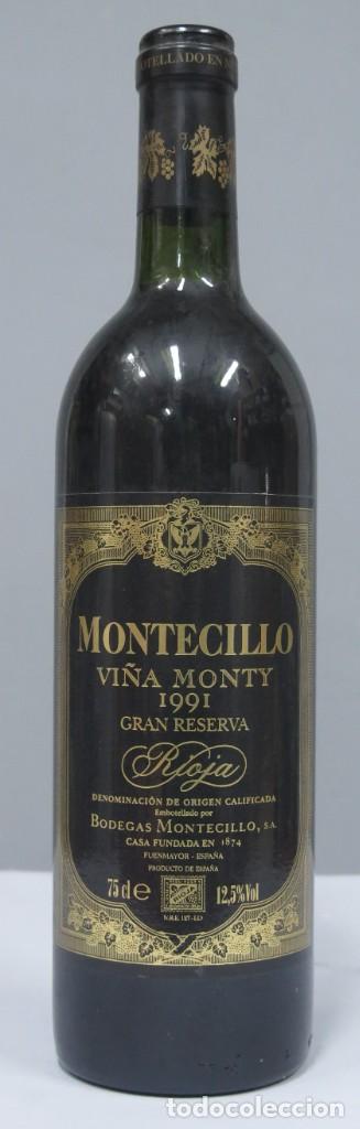 Coleccionismo de vinos y licores: BOTELLA. Montecillo. gran reserva. 1991 - Foto 1